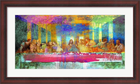Framed Last Supper 2.0 Print