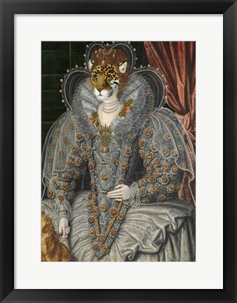 Framed Lady Print