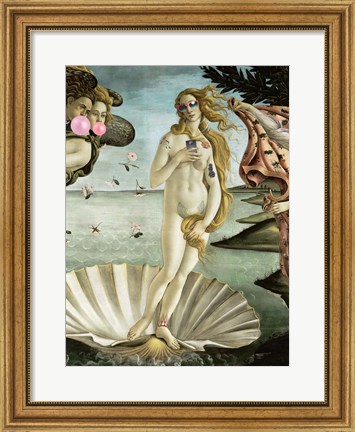 Framed Leisure Time, Venus Print
