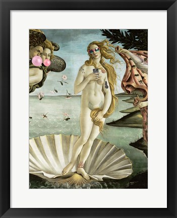 Framed Leisure Time, Venus Print