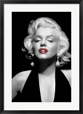 Framed Halter Top Marilyn Print