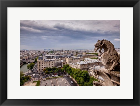 Framed Guardian of the City II Print