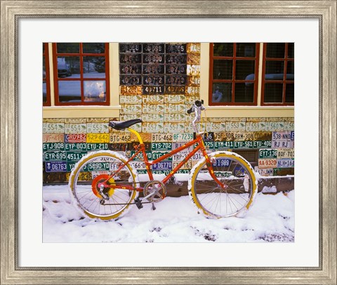 Framed CB Bike Print
