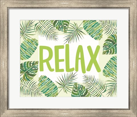 Framed Relax Print
