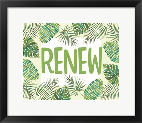 Framed Renew Print