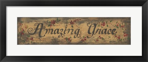 Framed Amazing Grace Print