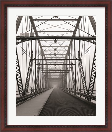 Framed Life is a Bridge Print