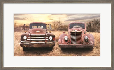 Framed I Like Big Trucks Print