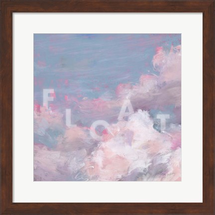 Framed Daydream Pink 05 Print