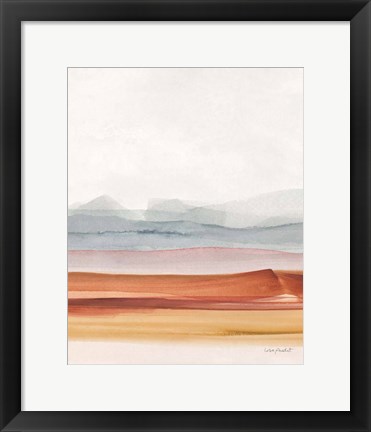 Framed Sierra Hills 02 Print