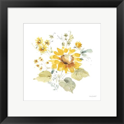 Framed Sunflowers Forever 07 Print