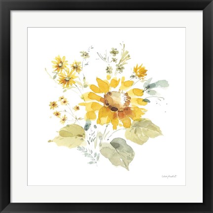 Framed Sunflowers Forever 07 Print