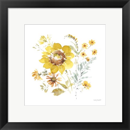 Framed Sunflowers Forever 08 Print