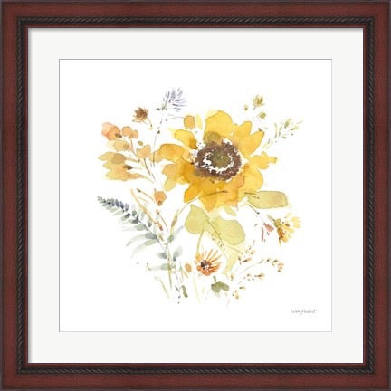 Framed Sunflowers Forever 09 Print