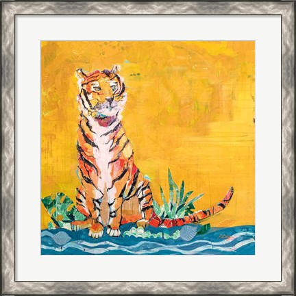 Framed Tiger Print