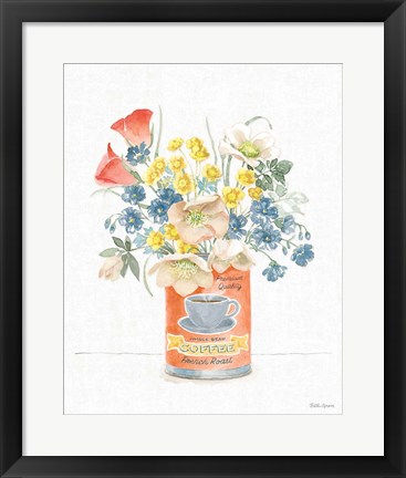 Framed Gardenscape II Print