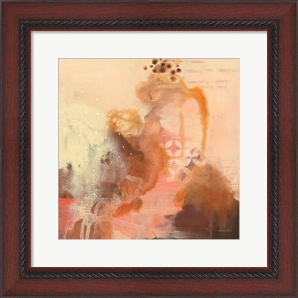Framed Abstract Layers II Print