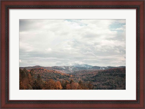 Framed Autumn Hills I Print