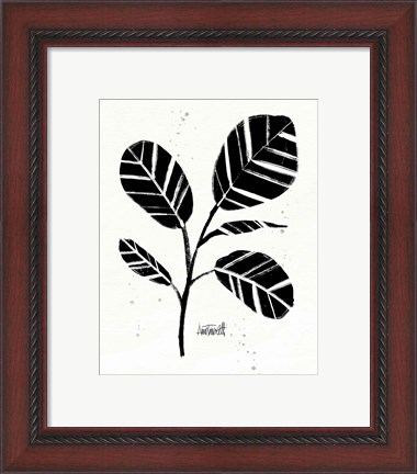 Framed Botanical Sketches IV Print