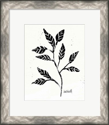 Framed Botanical Sketches V Print