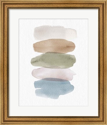 Framed Natural Swatches Print