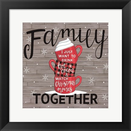 Framed Family Together Print