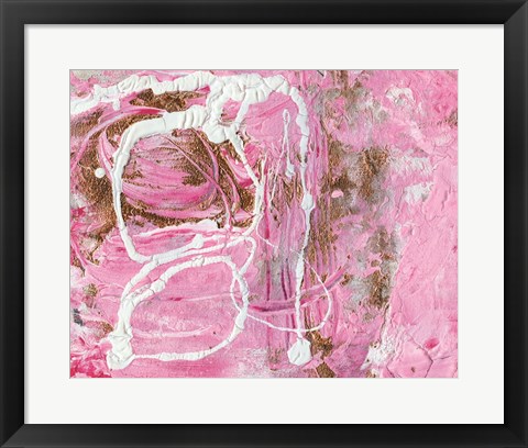 Framed Pink Phoenix Print
