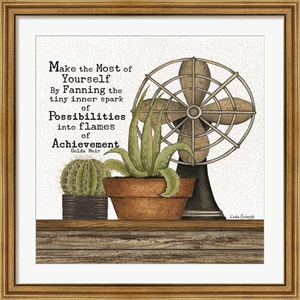 Framed Make the Most of Yourself Print