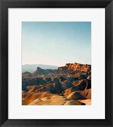 Framed Afternoon in Death Valley Print