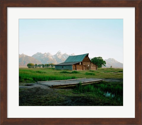 Framed Wyoming Summer Print