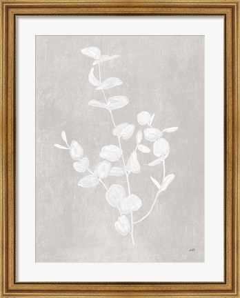 Framed Botanical Study II Neutral Crop Print