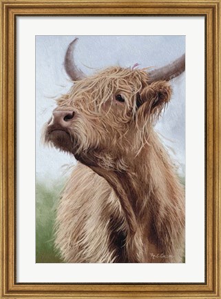 Framed Highland portrait I Print
