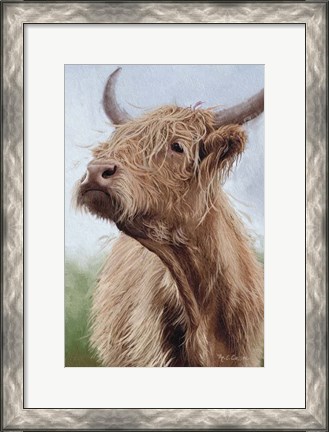 Framed Highland portrait I Print