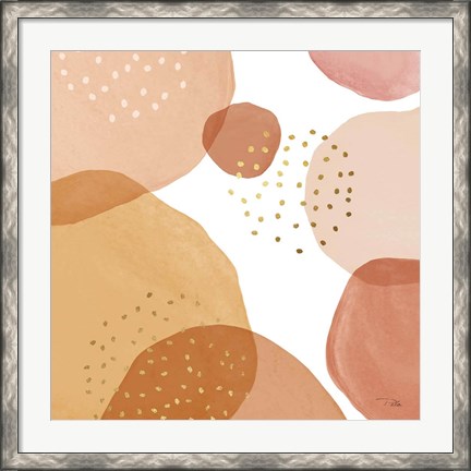 Framed Pebbles II Print