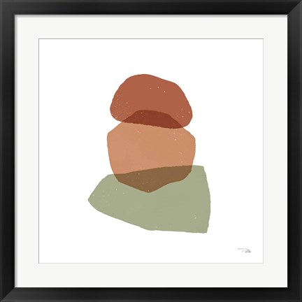 Framed Pieces by Pieces II Print