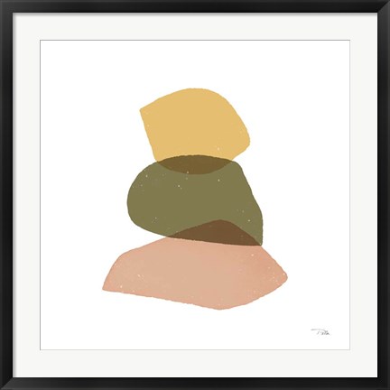 Framed Pieces by Pieces III Print