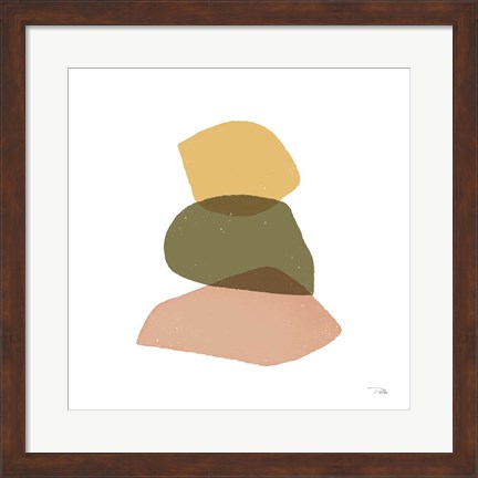 Framed Pieces by Pieces III Print