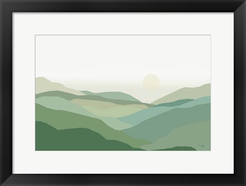 Framed Mountain High Print