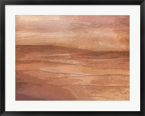 Framed Abstract Desert II Print