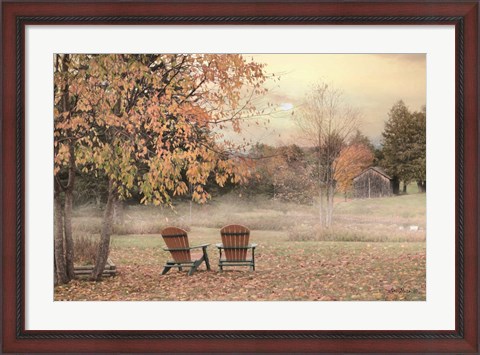 Framed Adirondack Sunrise Print