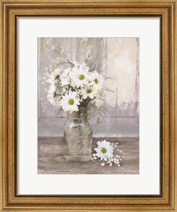 Framed Farmhouse Floral II Print