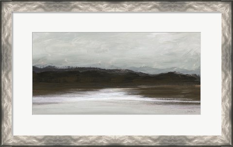 Framed Mountain Stream Print