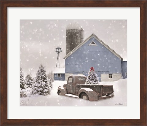 Framed Christmas Serenity Print