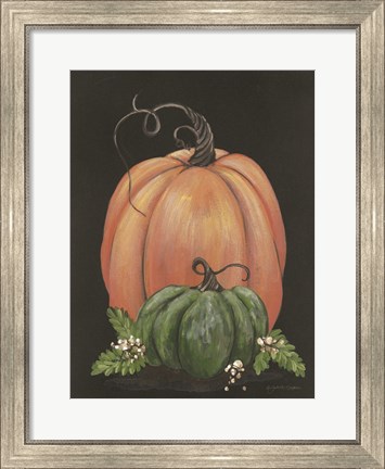 Framed Pumpkin and Talloberry Print