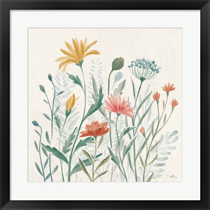 Framed Wildflower Vibes III Print