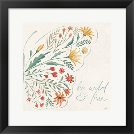 Framed Wildflower Vibes VII Print