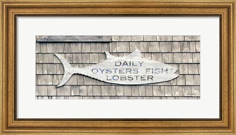 Framed Island Fish Print
