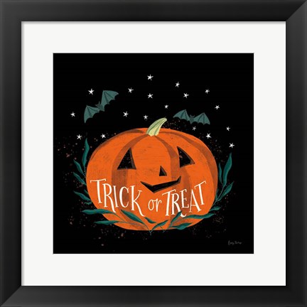 Framed Cute Halloween II Print