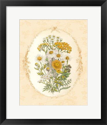 Framed Gentle Soul Bouquet I Print