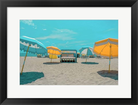 Framed Umbrellas No. 2 Print